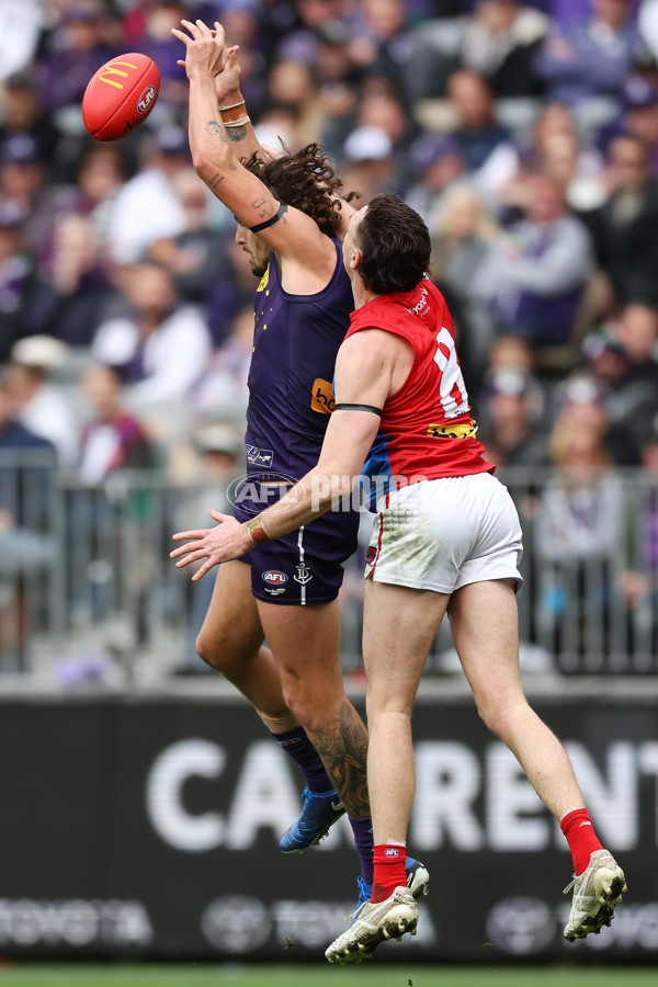 AFL 2024 Round 19 - Fremantle v Melbourne - A-52047794