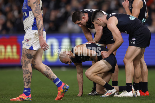 AFL 2024 Round 19 - Carlton v North Melbourne - A-52049845