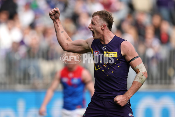 AFL 2024 Round 19 - Fremantle v Melbourne - A-52049846