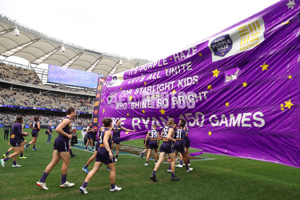 AFL 2024 Round 19 - Fremantle v Melbourne - A-52049942