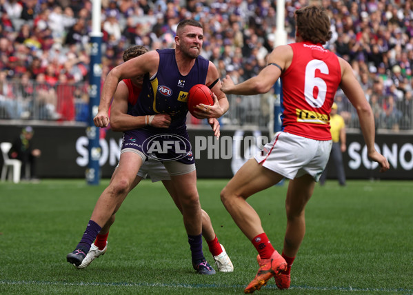AFL 2024 Round 19 - Fremantle v Melbourne - A-52052634