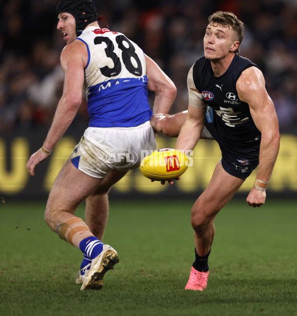 AFL 2024 Round 19 - Carlton v North Melbourne - A-52052713