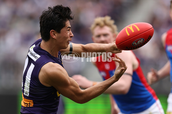 AFL 2024 Round 19 - Fremantle v Melbourne - A-52052743
