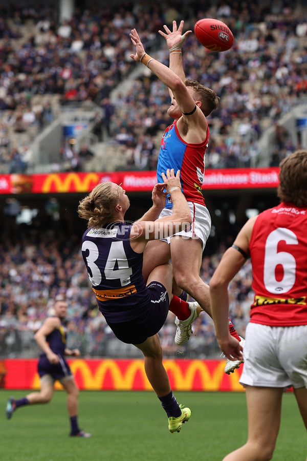 AFL 2024 Round 19 - Fremantle v Melbourne - A-52052759