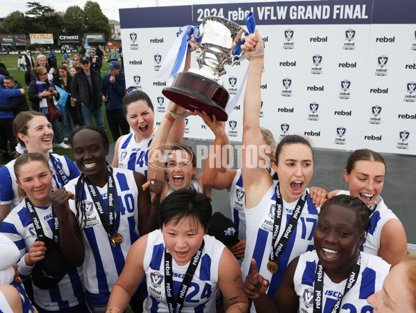 VFLW 2024 Grand Final - North Melbourne v Western Bulldogs - A-52055313