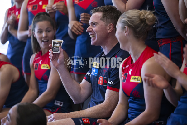 AFLW 2024 Media - Melbourne Team Photo Day - A-52058562