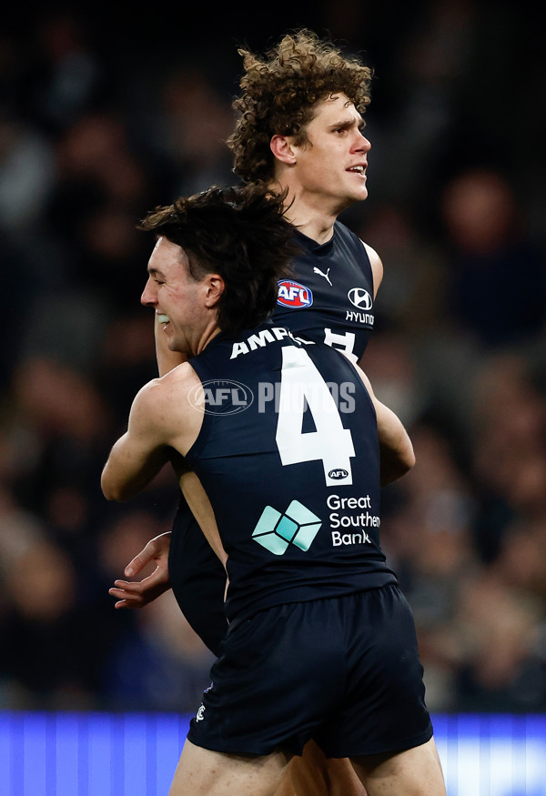 AFL 2024 Round 20 - Carlton v Port Adelaide - A-52161688