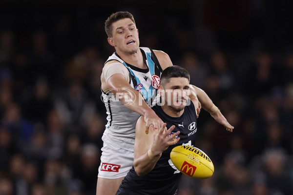 AFL 2024 Round 20 - Carlton v Port Adelaide - A-52161700