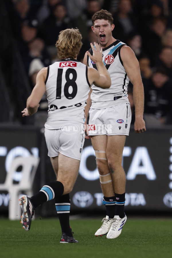 AFL 2024 Round 20 - Carlton v Port Adelaide - A-52161720
