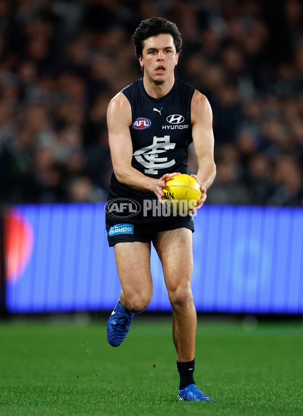 AFL 2024 Round 20 - Carlton v Port Adelaide - A-52163274