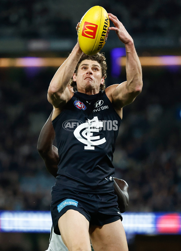 AFL 2024 Round 20 - Carlton v Port Adelaide - A-52163275