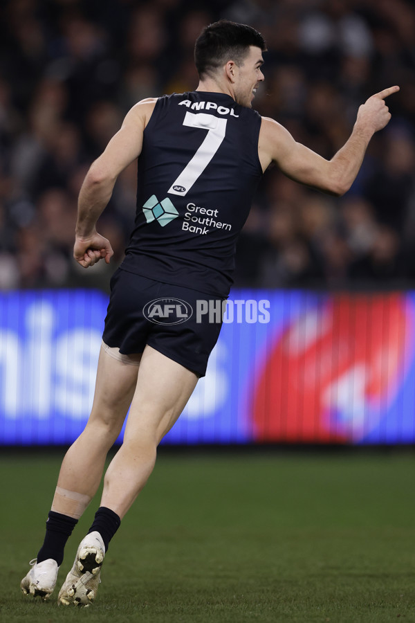 AFL 2024 Round 20 - Carlton v Port Adelaide - A-52163312