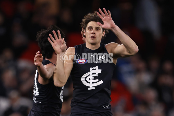 AFL 2024 Round 20 - Carlton v Port Adelaide - A-52163325