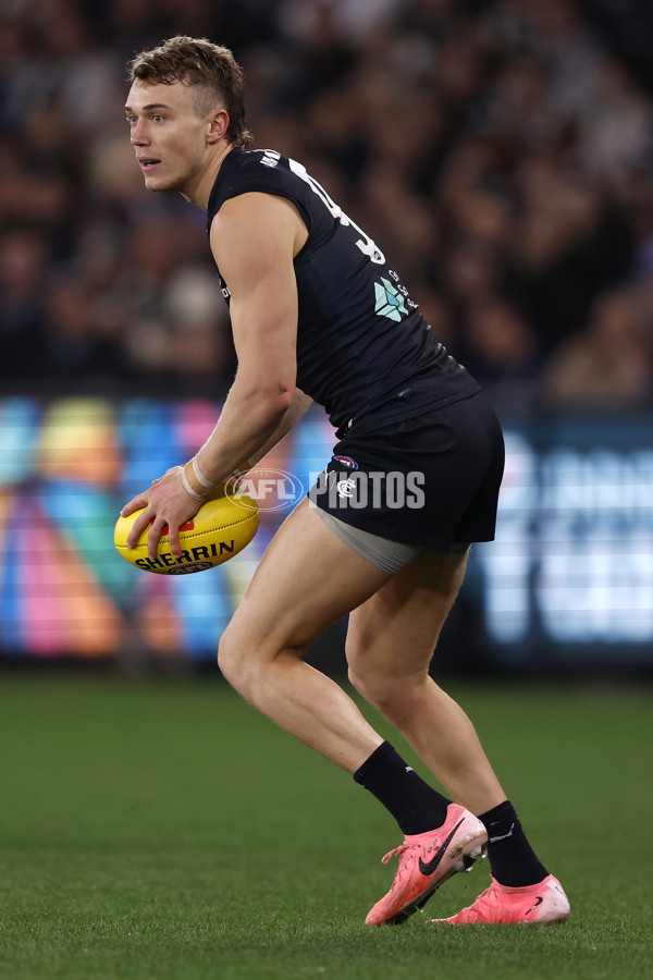 AFL 2024 Round 20 - Carlton v Port Adelaide - A-52163332
