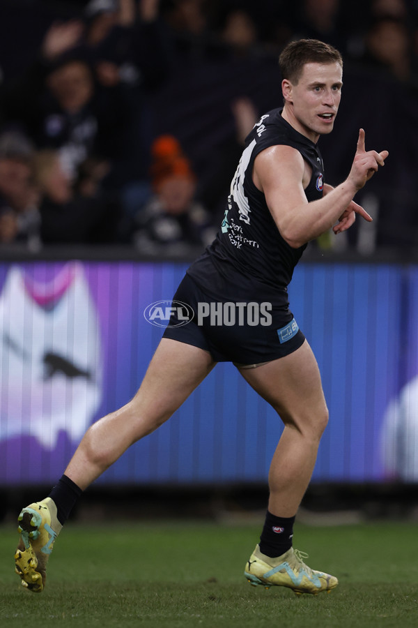 AFL 2024 Round 20 - Carlton v Port Adelaide - A-52163350