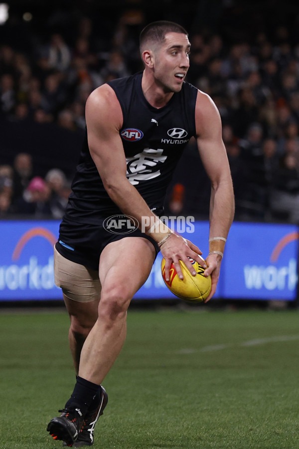AFL 2024 Round 20 - Carlton v Port Adelaide - A-52163883