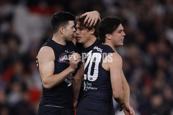AFL 2024 Round 20 - Carlton v Port Adelaide - A-52163895