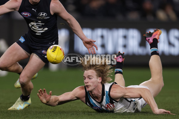 AFL 2024 Round 20 - Carlton v Port Adelaide - A-52163930