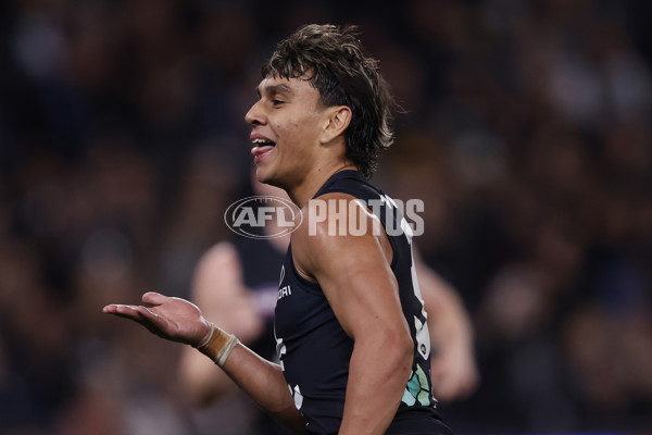 AFL 2024 Round 20 - Carlton v Port Adelaide - A-52163931