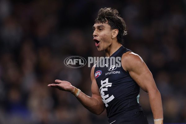 AFL 2024 Round 20 - Carlton v Port Adelaide - A-52163932