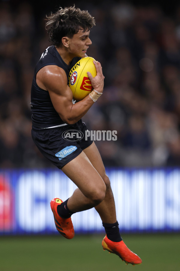 AFL 2024 Round 20 - Carlton v Port Adelaide - A-52163934