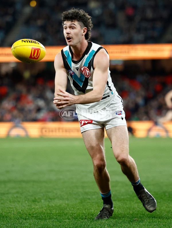 AFL 2024 Round 20 - Carlton v Port Adelaide - A-52163950