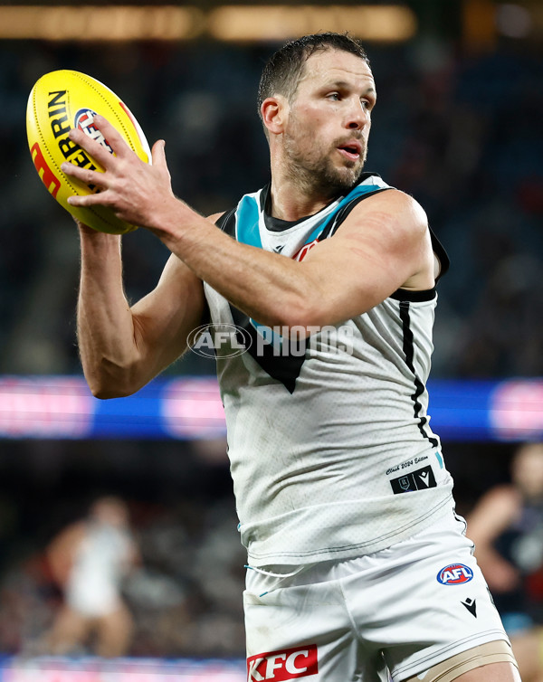 AFL 2024 Round 20 - Carlton v Port Adelaide - A-52163951