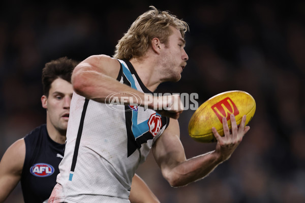 AFL 2024 Round 20 - Carlton v Port Adelaide - A-52163959