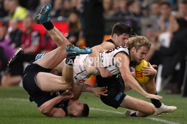 AFL 2024 Round 20 - Carlton v Port Adelaide - A-52166049