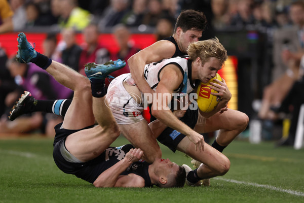 AFL 2024 Round 20 - Carlton v Port Adelaide - A-52166053