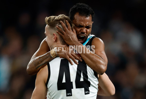 AFL 2024 Round 20 - Carlton v Port Adelaide - A-52166064