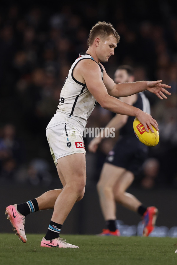 AFL 2024 Round 20 - Carlton v Port Adelaide - A-52166080