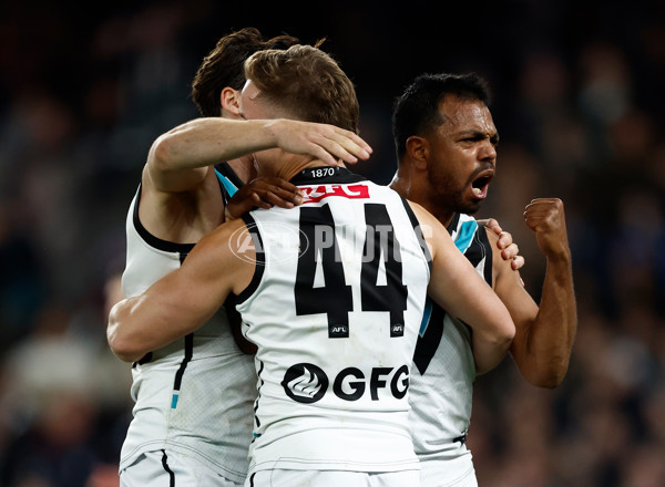 AFL 2024 Round 20 - Carlton v Port Adelaide - A-52166935