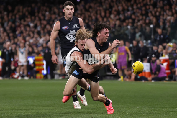 AFL 2024 Round 20 - Carlton v Port Adelaide - A-52166951