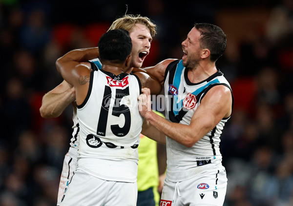 AFL 2024 Round 20 - Carlton v Port Adelaide - A-52166955