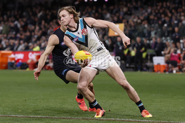 AFL 2024 Round 20 - Carlton v Port Adelaide - A-52166980