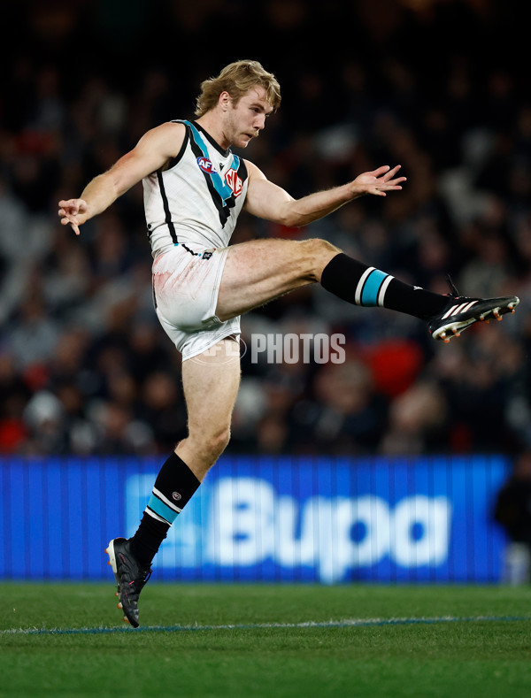 AFL 2024 Round 20 - Carlton v Port Adelaide - A-52168768