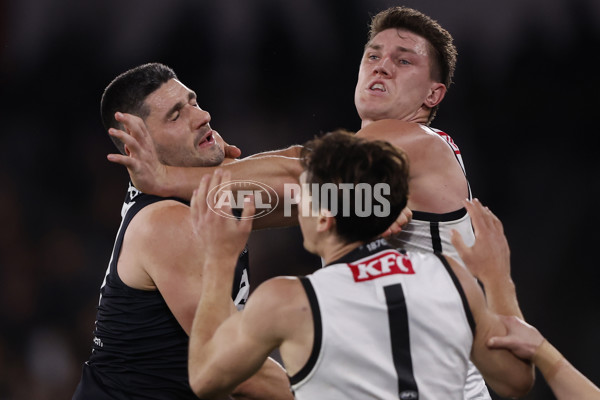 AFL 2024 Round 20 - Carlton v Port Adelaide - A-52168796