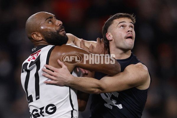 AFL 2024 Round 20 - Carlton v Port Adelaide - A-52169380