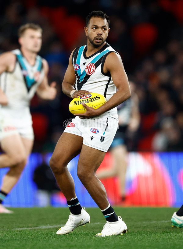 AFL 2024 Round 20 - Carlton v Port Adelaide - A-52171449