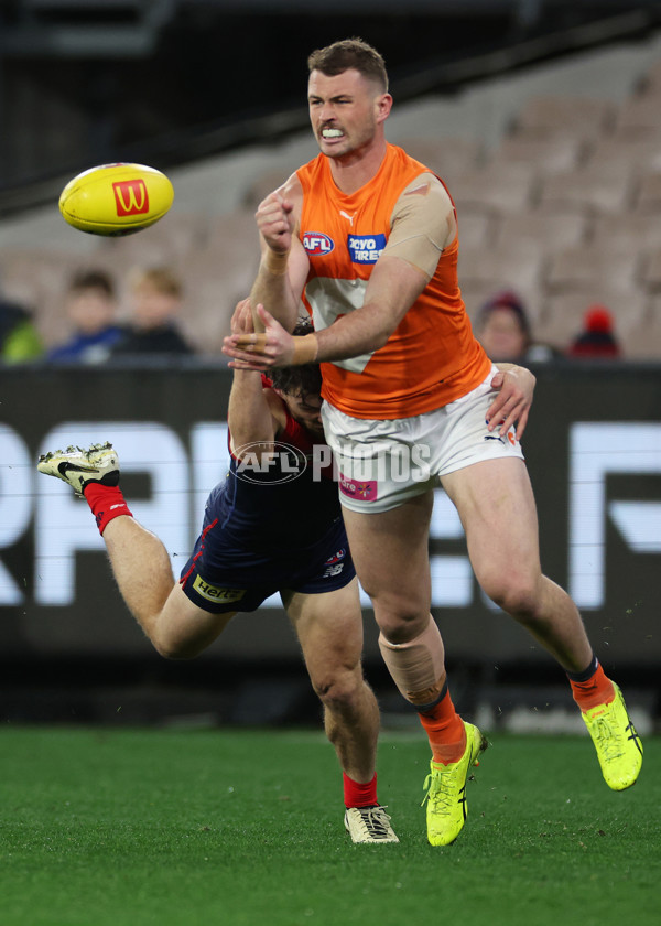 AFL 2024 Round 20 - Melbourne v GWS - A-52196164