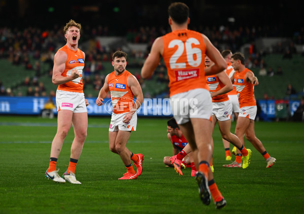AFL 2024 Round 20 - Melbourne v GWS - A-52198326