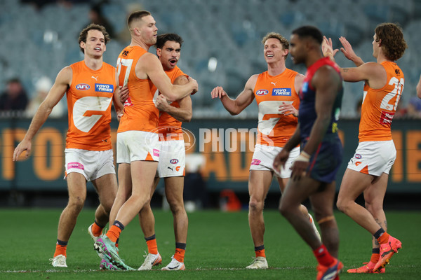 AFL 2024 Round 20 - Melbourne v GWS - A-52204197