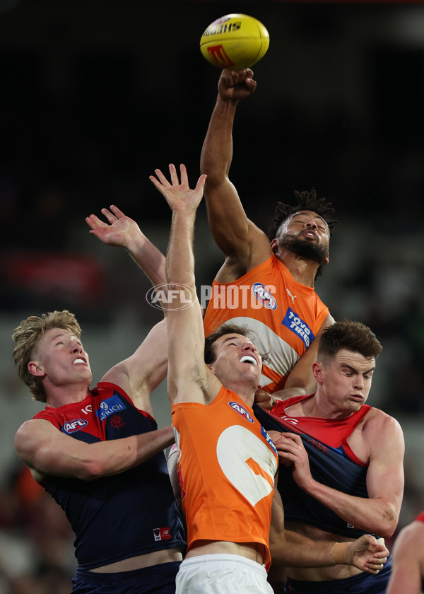 AFL 2024 Round 20 - Melbourne v GWS - A-52206925