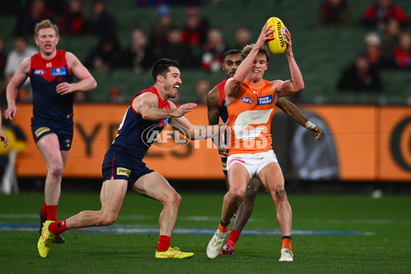 AFL 2024 Round 20 - Melbourne v GWS - A-52209763
