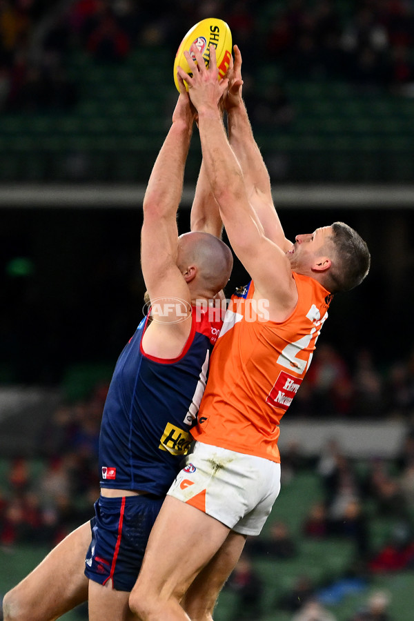 AFL 2024 Round 20 - Melbourne v GWS - A-52211889