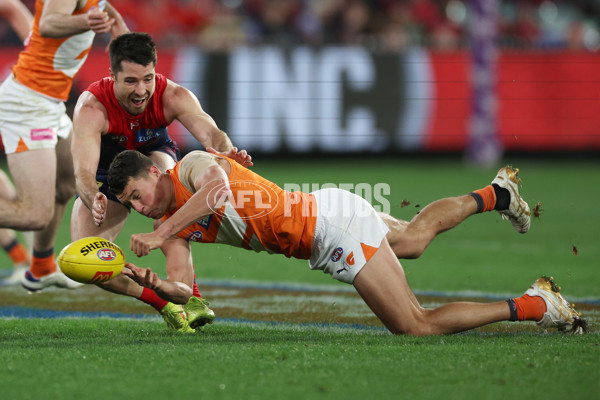 AFL 2024 Round 20 - Melbourne v GWS - A-52211909