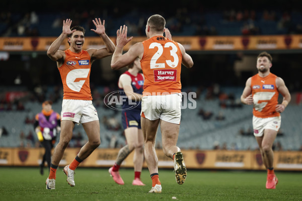 AFL 2024 Round 20 - Melbourne v GWS - A-52211928