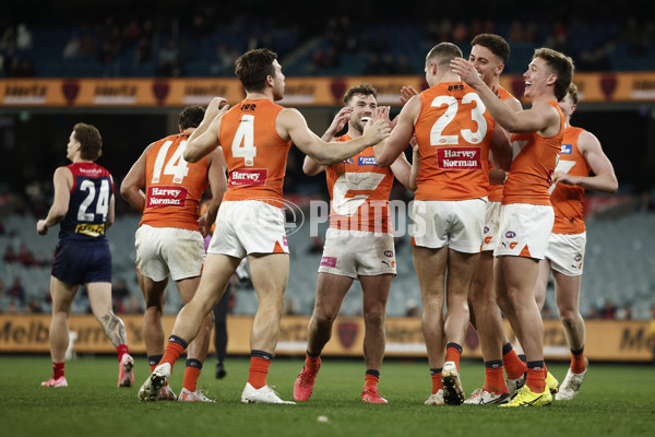 AFL 2024 Round 20 - Melbourne v GWS - A-52211942