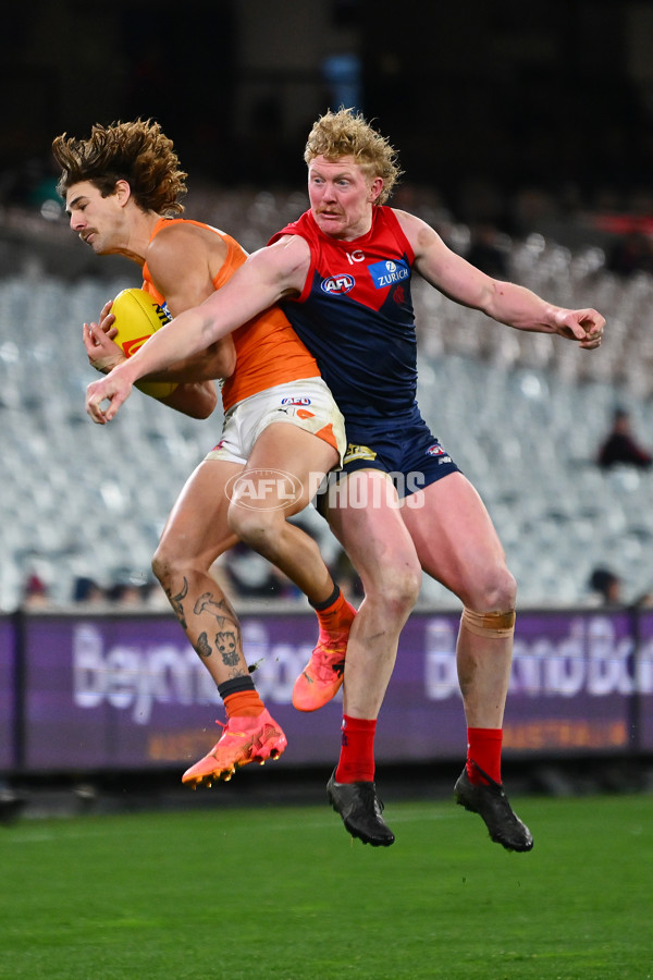 AFL 2024 Round 20 - Melbourne v GWS - A-52218176